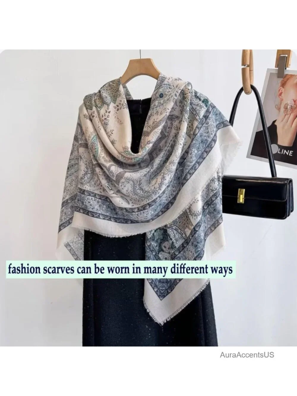 Large Square Scarf 51